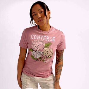 Converse Floral Graphic Tee